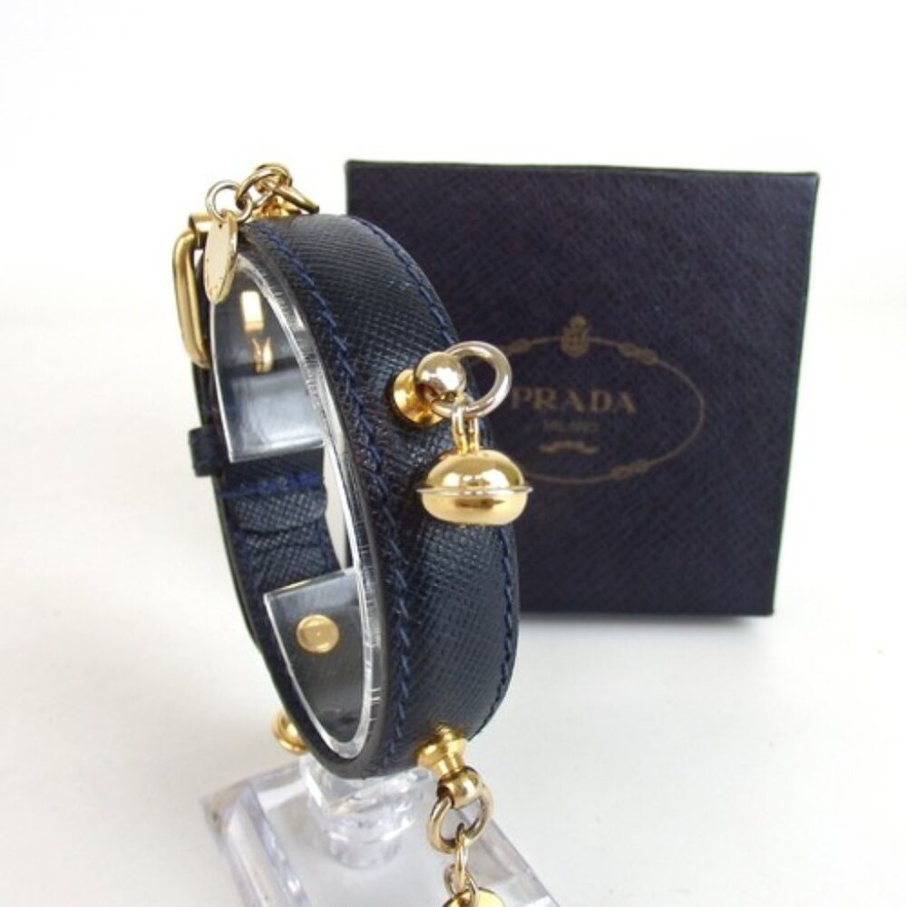 Prada Leather Bracelet Used